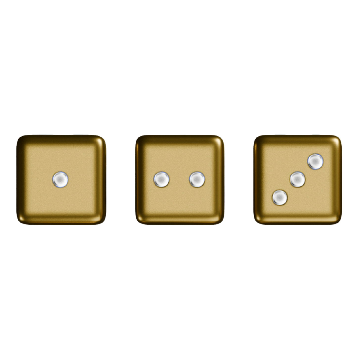KC GOLD DICE