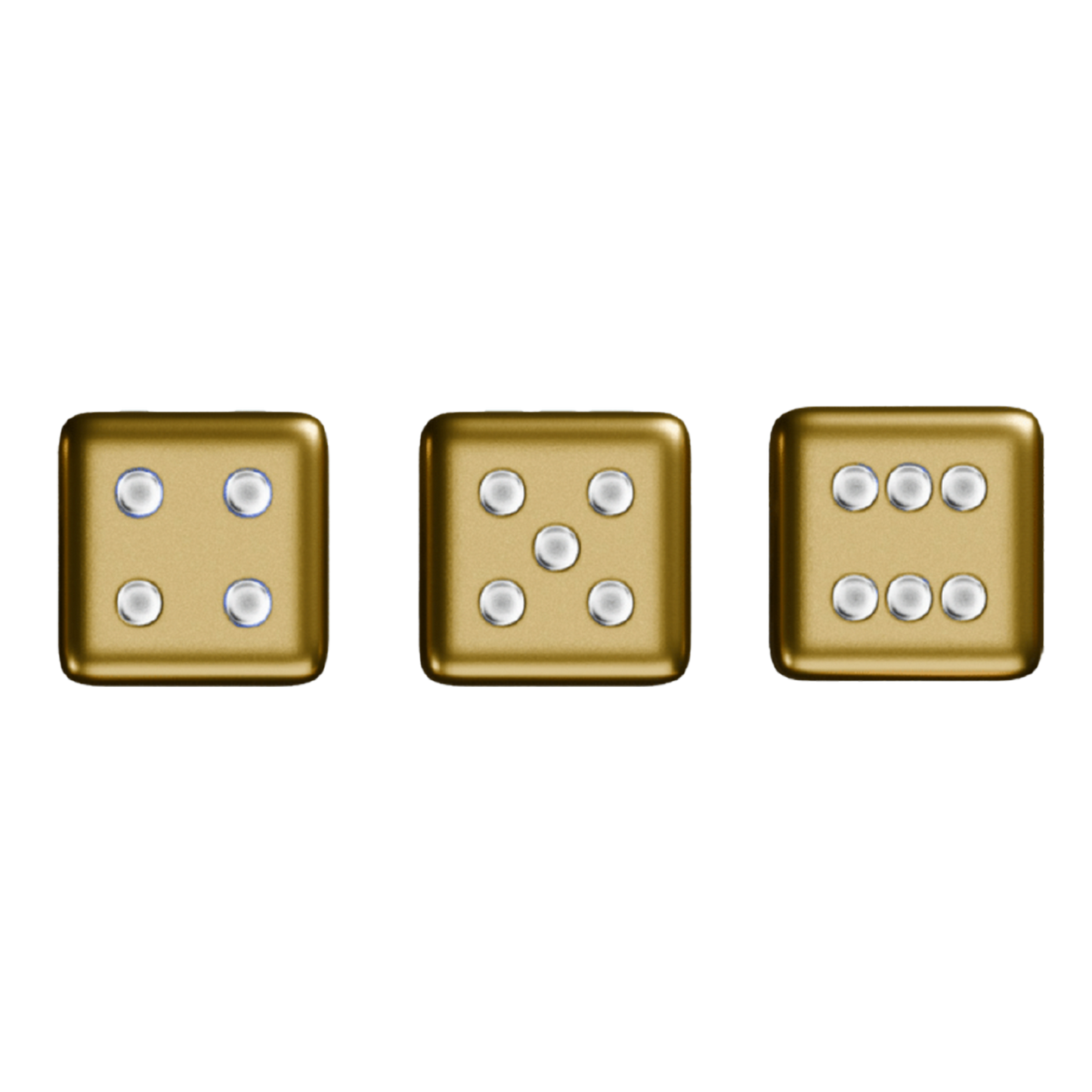 KC GOLD DICE