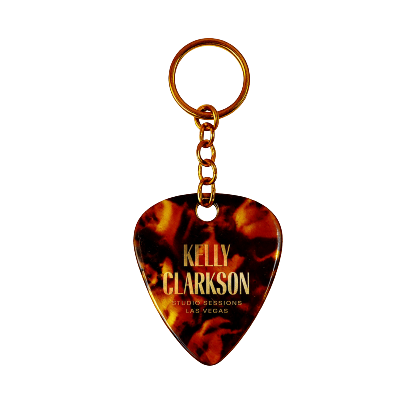 KC GUITAR PICK KEYCHAIN