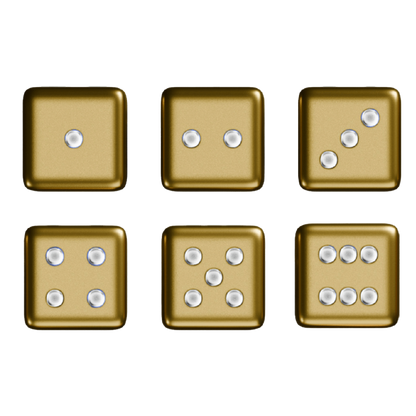 KC GOLD DICE