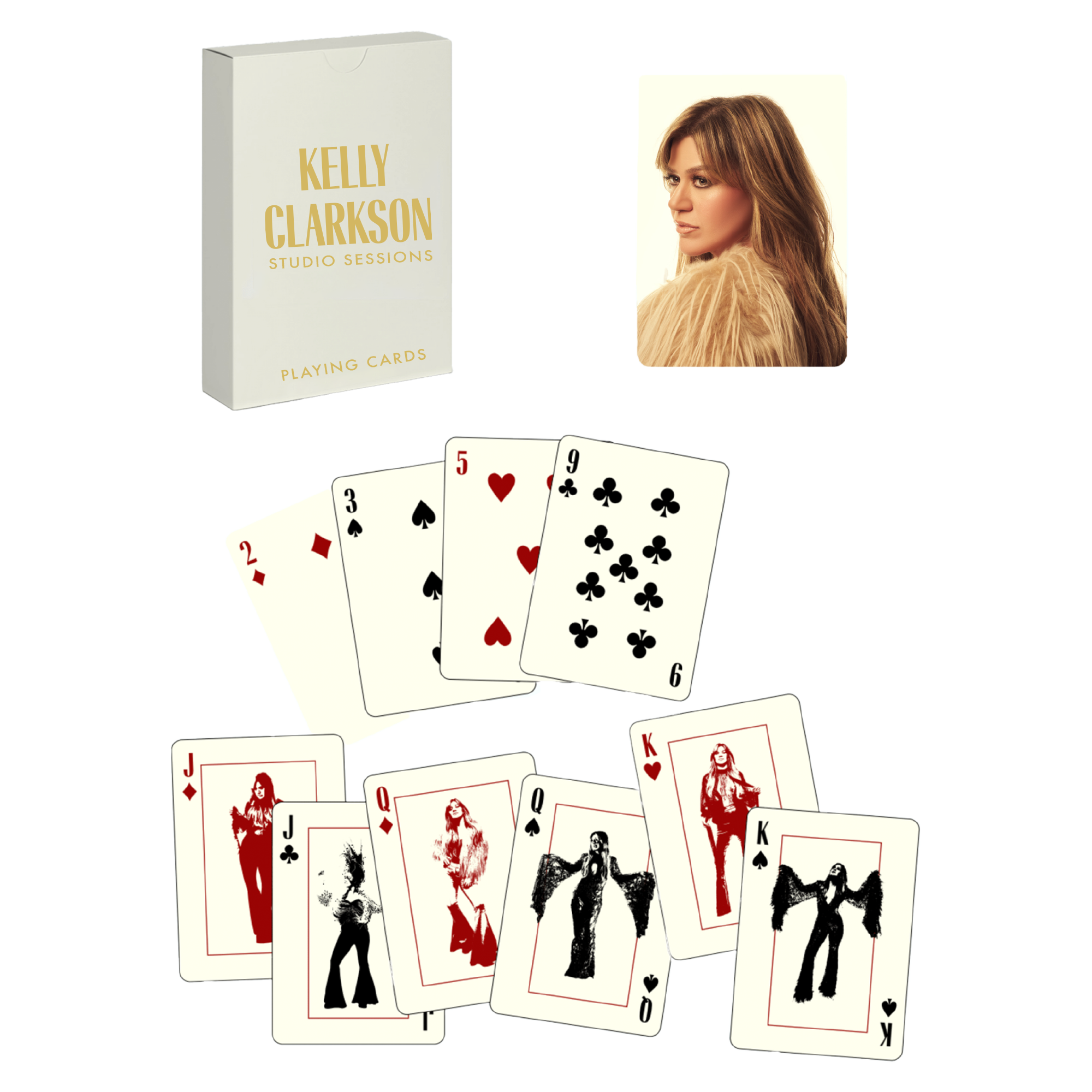 Com Card Not Studio STUDIO SESSIONS PLAYING CARDS – shop.kellyclarkson